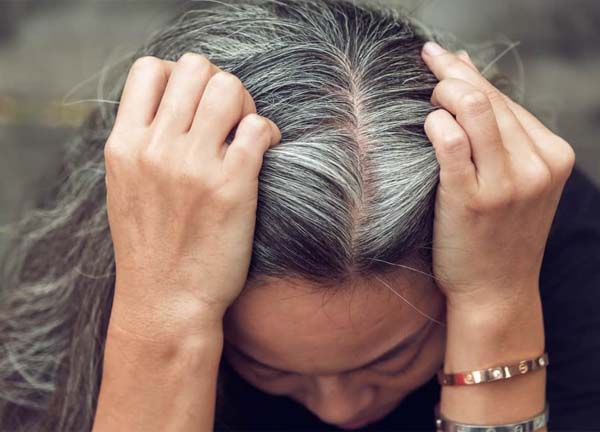 Premature gray hair